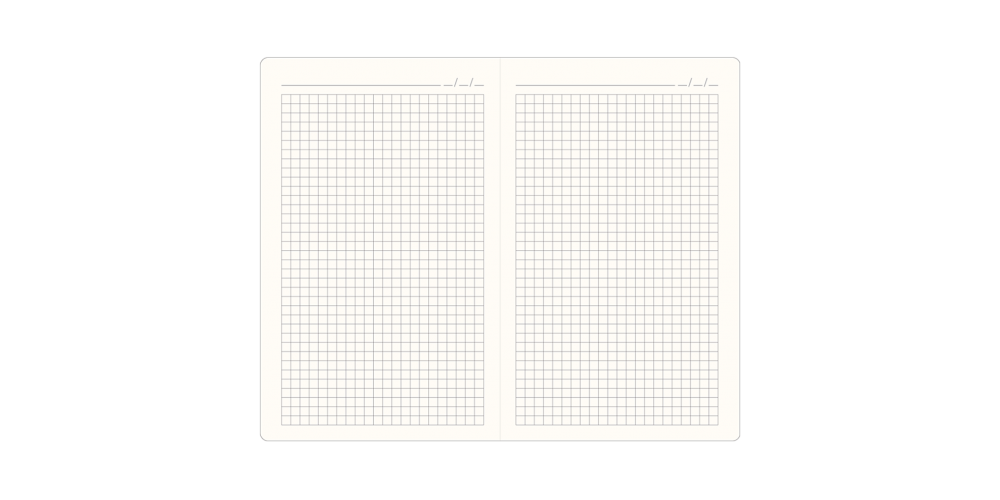 BLOK Medium biały bez zadruku