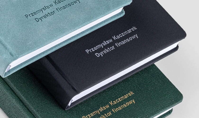 Personalizacja tłoczona Arial 14